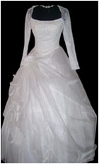 simple wedding dress package